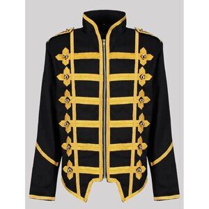 NWT Ro Rox Emo MCR Drummer Parade Jacket size XL